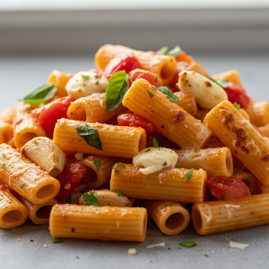 Creamy Tomato Garlic Pasta Creamy Tomato Garlic Pasta