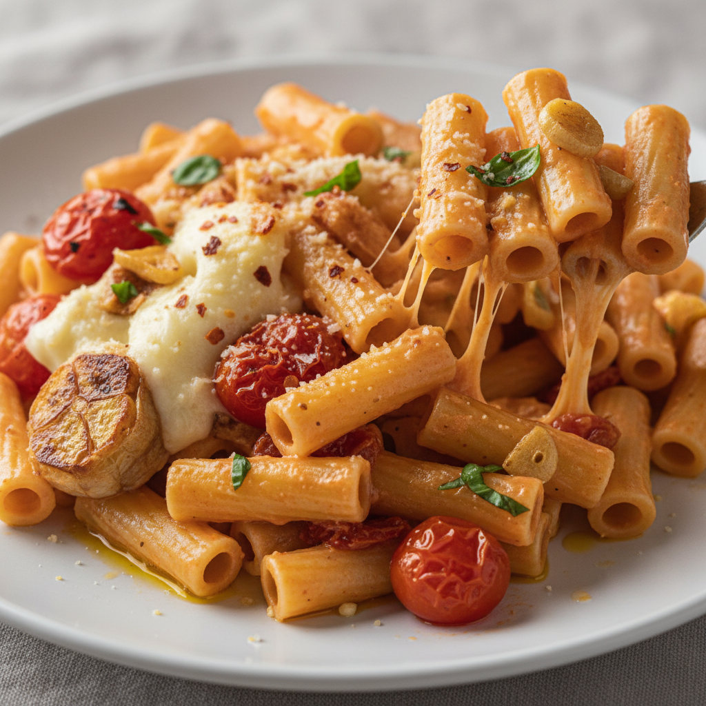 Creamy Tomato Garlic Pasta Creamy Tomato Garlic Pasta