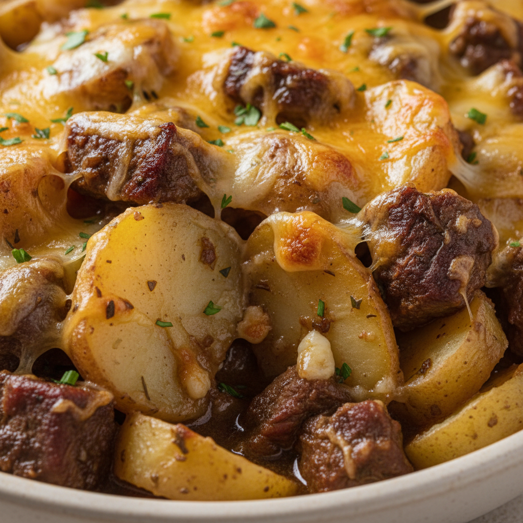 Slow Cooker Beef & Potato Casserole Slow Cooker Beef & Potato Casserole