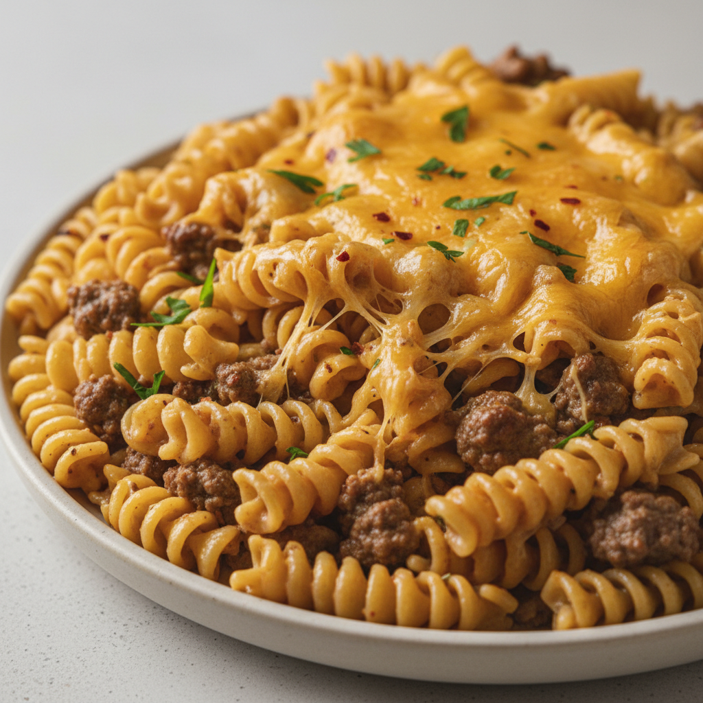 Quick Creamy Beef Pasta Quick Creamy Beef Pasta