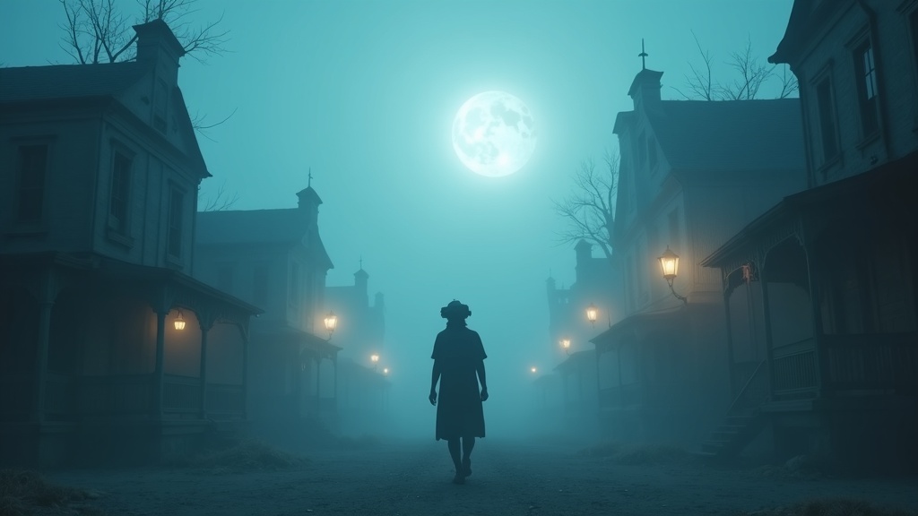 Escenario de misterio en Ghost Town para PS VR2