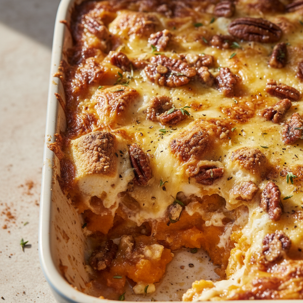 Maple Sweet Potato Casserole Maple Sweet Potato Casserole