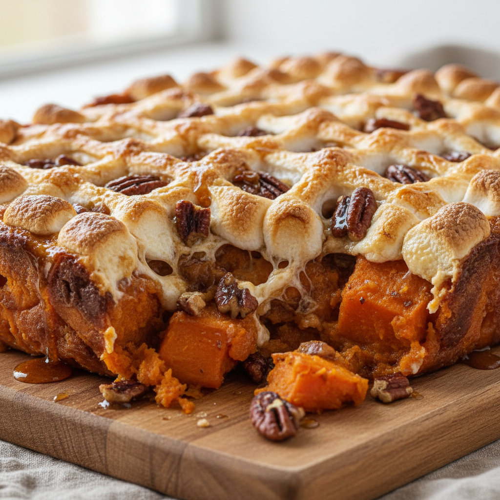 Maple Sweet Potato Casserole Maple Sweet Potato Casserole