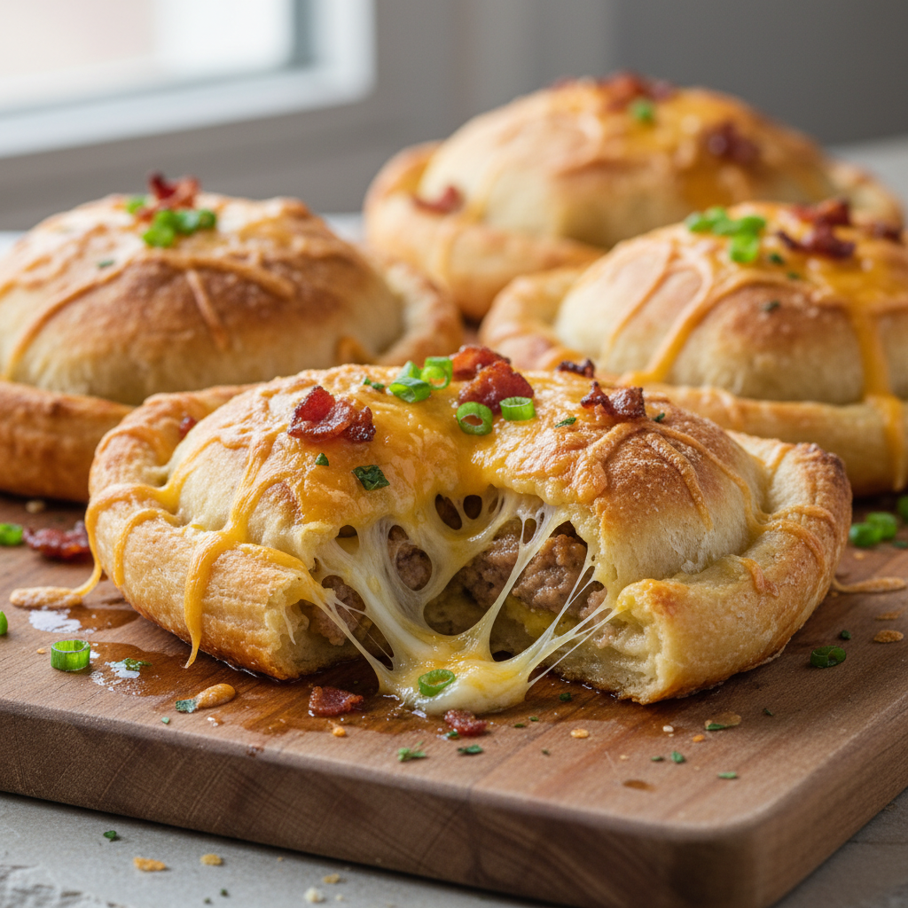 Easy Sourdough Discard Breakfast Pockets Easy Sourdough Discard Breakfast Pockets