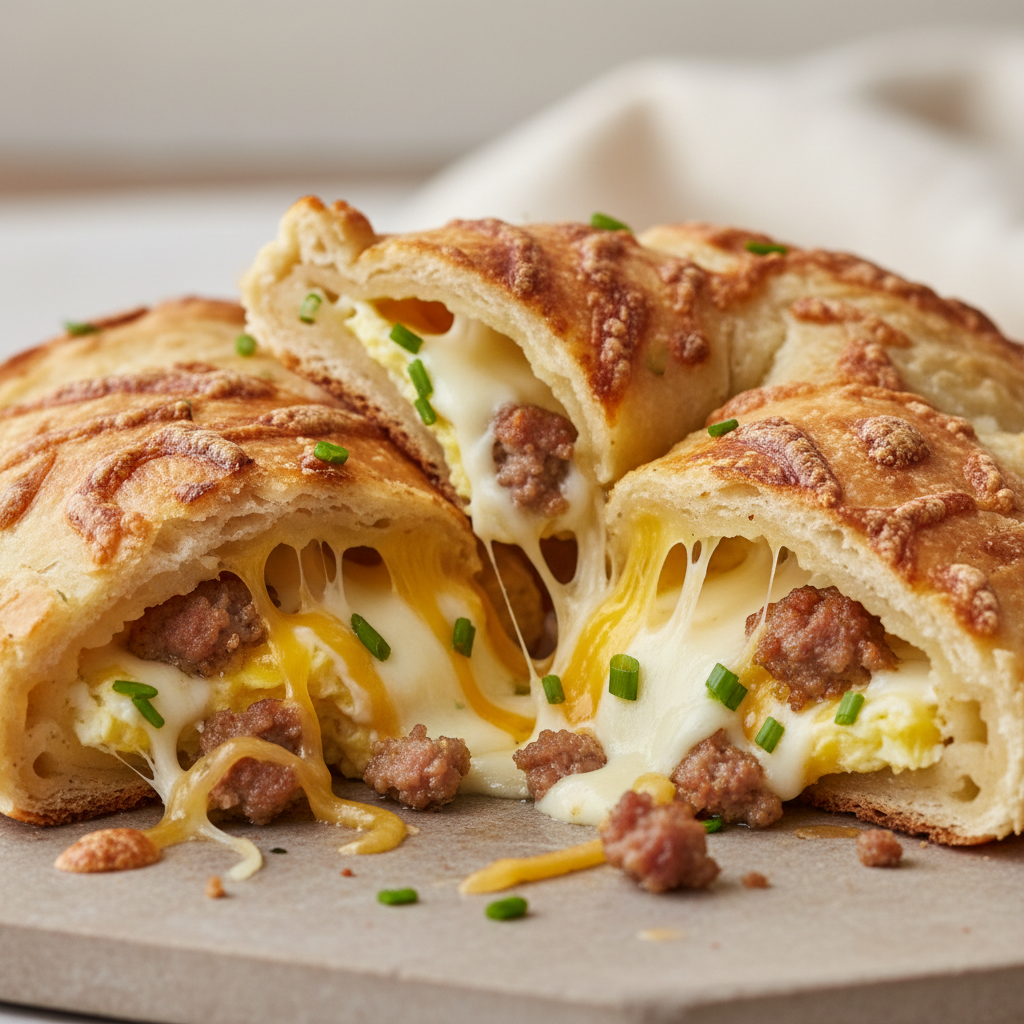 Easy Sourdough Discard Breakfast Pockets Easy Sourdough Discard Breakfast Pockets