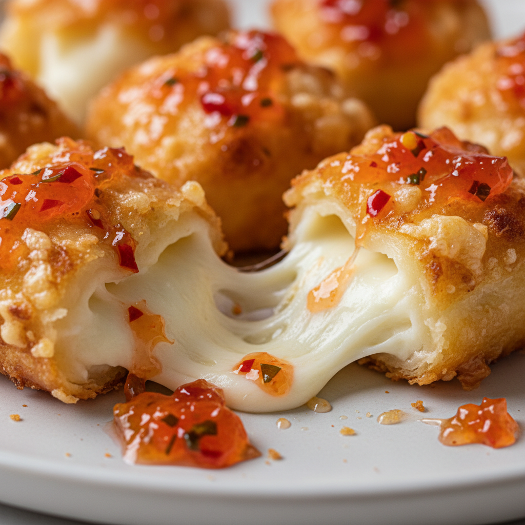 Hot Pepper Jelly Cheese Bites Hot Pepper Jelly Cheese Bites