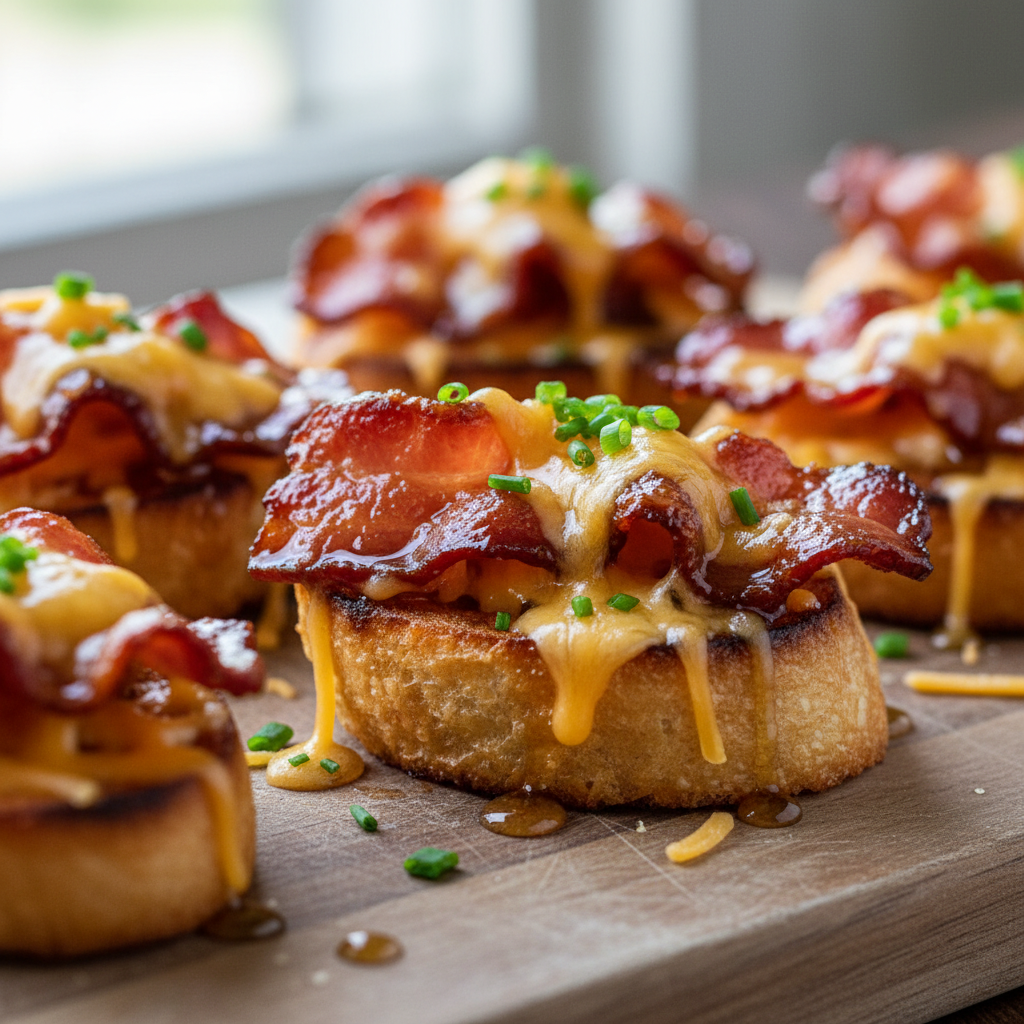 Million Dollar Bacon Crostini Million Dollar Bacon Crostini