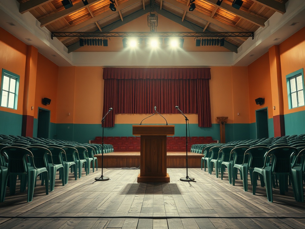 Empty Microphones on Malé's Political Stage
