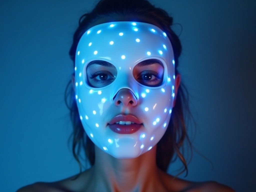 Light penetration comparison with/without moisturizer