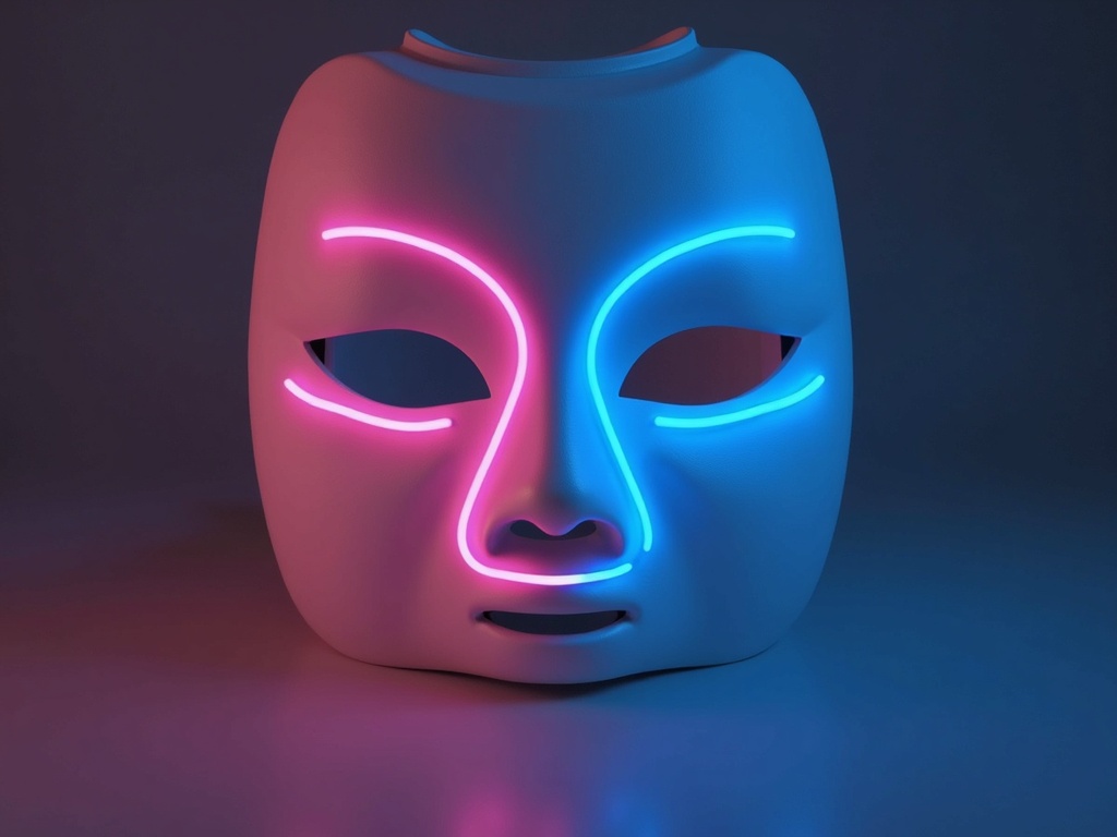 IlluMask LED therapy usage example
