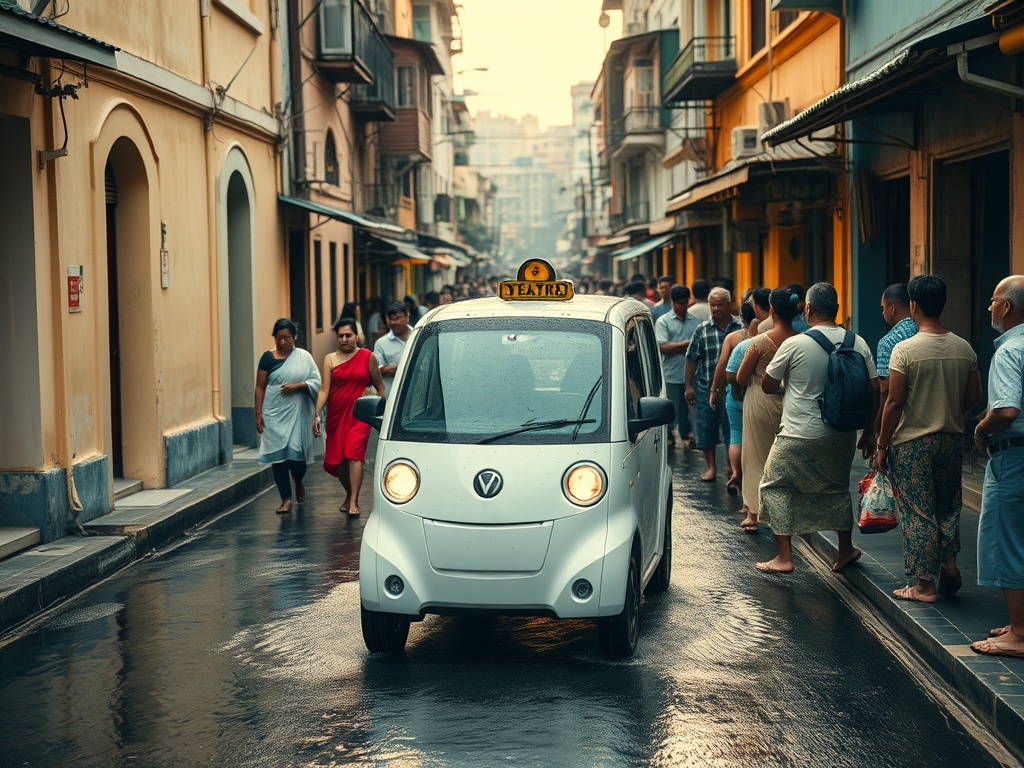 Male's Mini-Cab Gamble: Testing Small Solutions for a City Out of Space