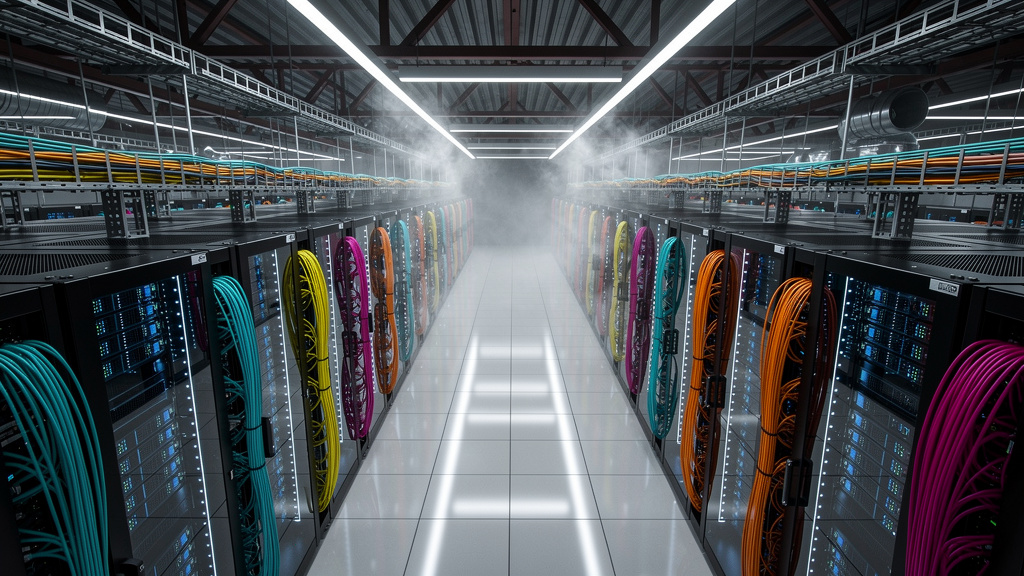 Data center servers powering content delivery networks