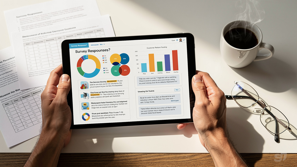 Analyzing customer survey responses and feedback data