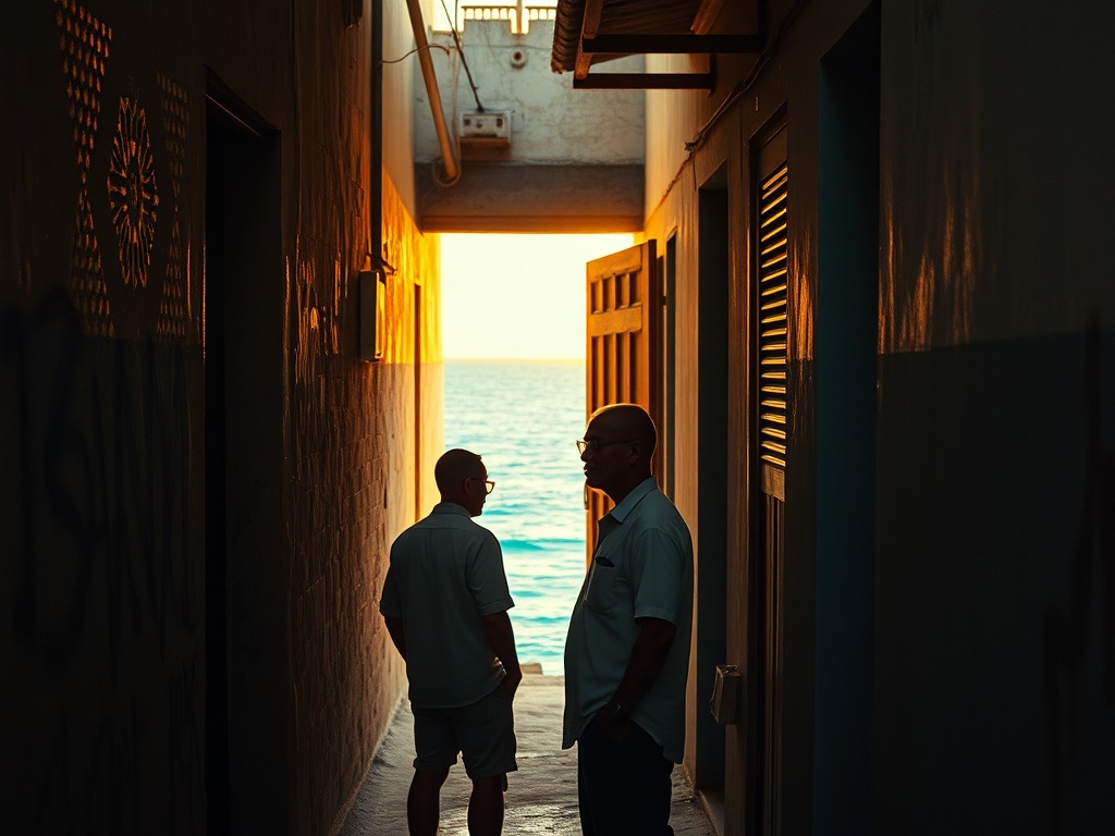 Where Prayer Calls Meet Political Graffiti in Malé