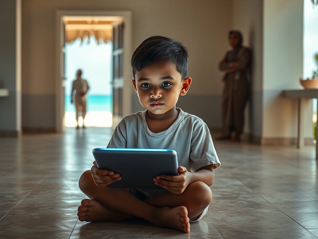 When Screens Become the Babysitter in Maldivian Homes