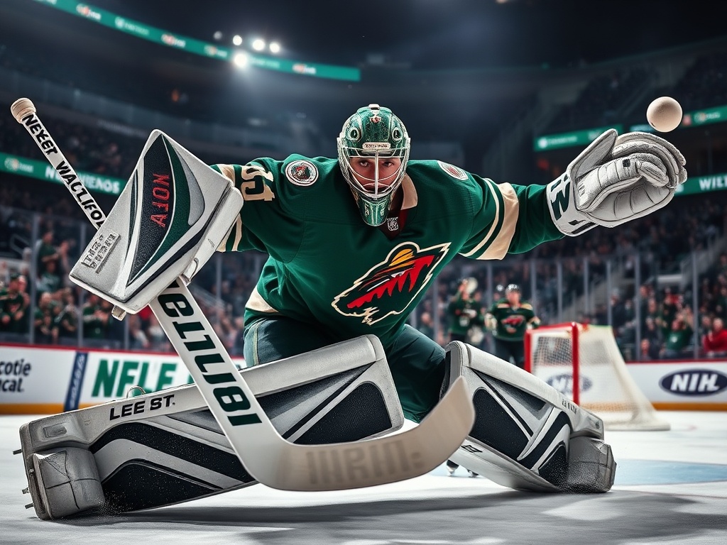 Jesper Wallstedt Named NHL Rookie of the Month for November