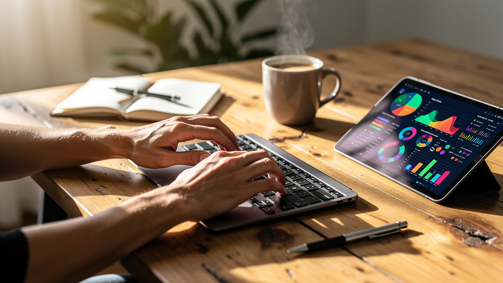 Professional workspace with technology for adaptive learning