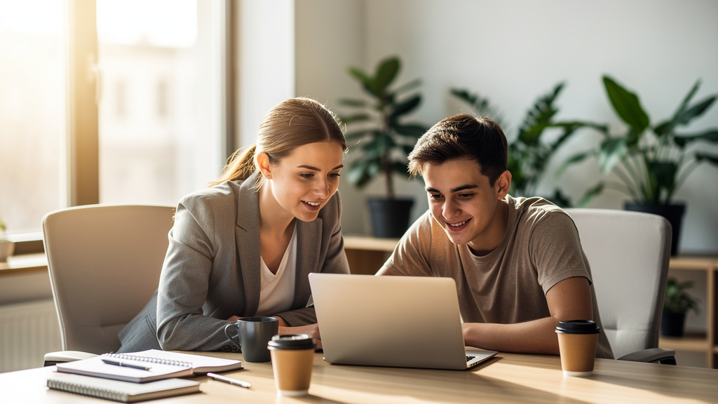 Mentor coaching learner in modern training environment