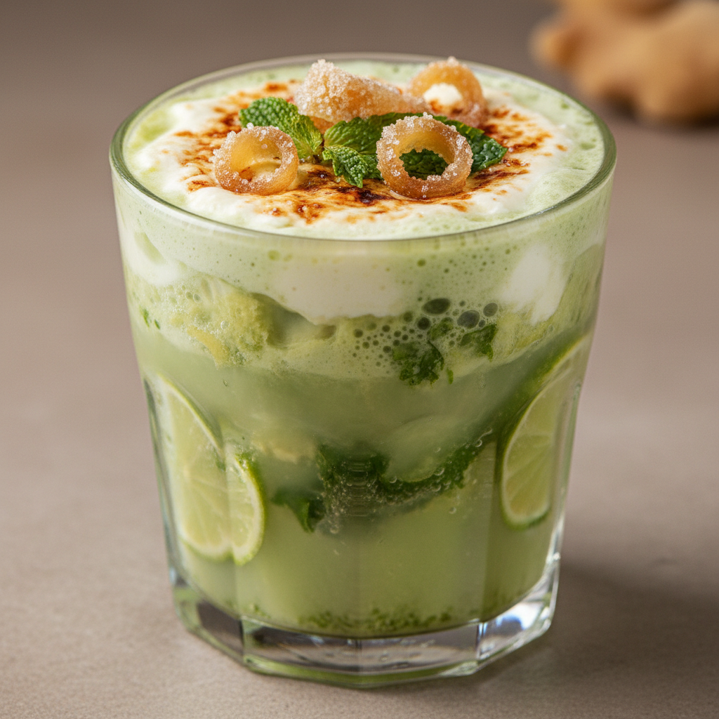 Matcha Ginger Metabolism Drink Matcha Ginger Metabolism Drink