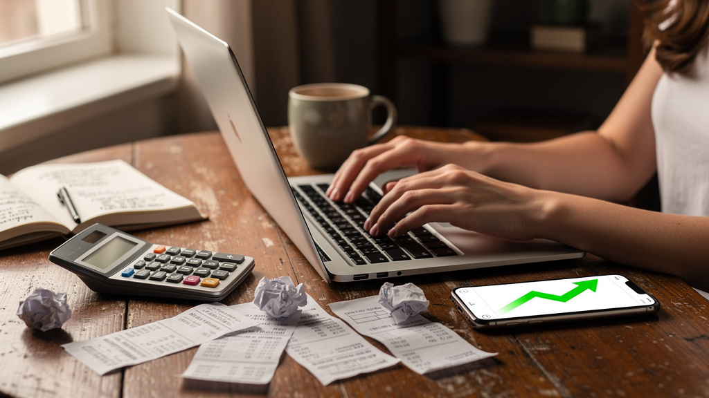 Cost-effective language learning budget planning workspace