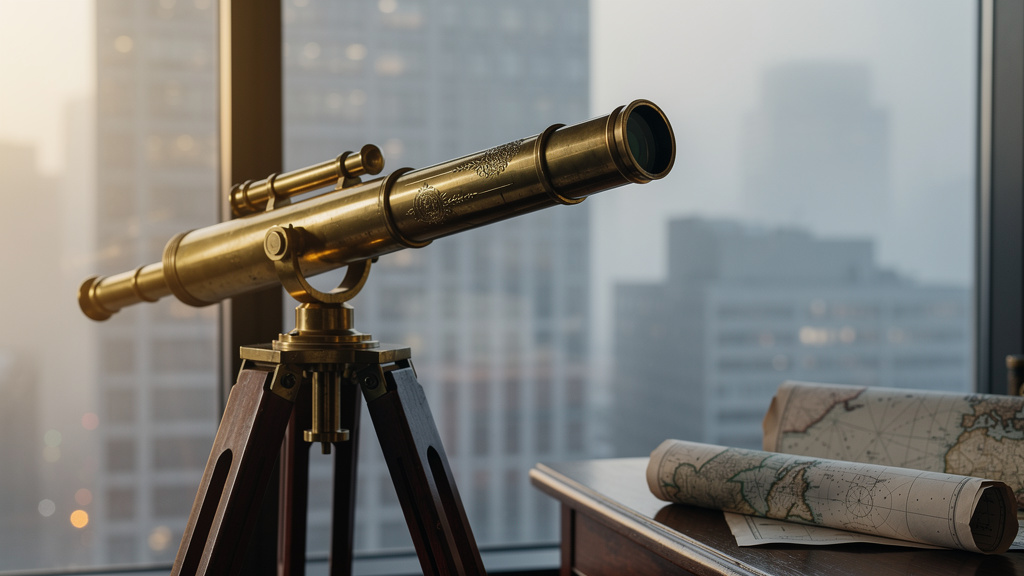 Telescope positioned for observation and monitoring