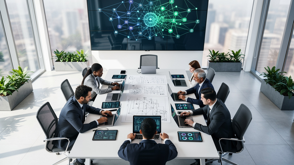 Security team collaborating on response strategy