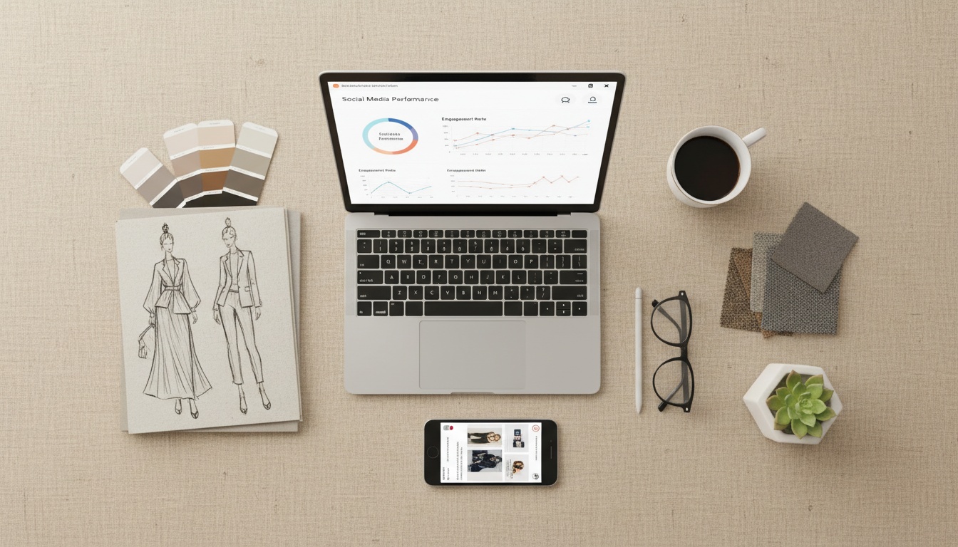 Digital fashion marketing content creation