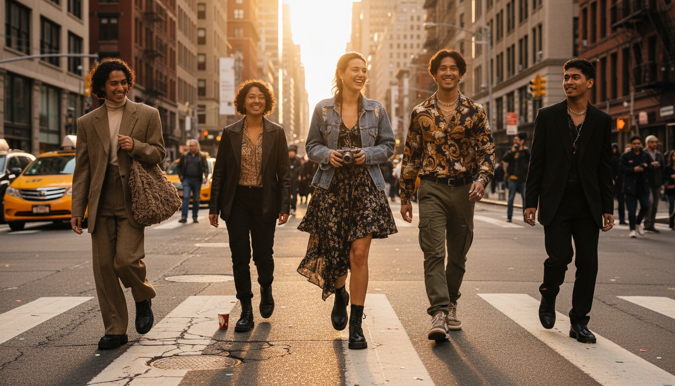 Exemplos de imagens de campanha geradas por IA