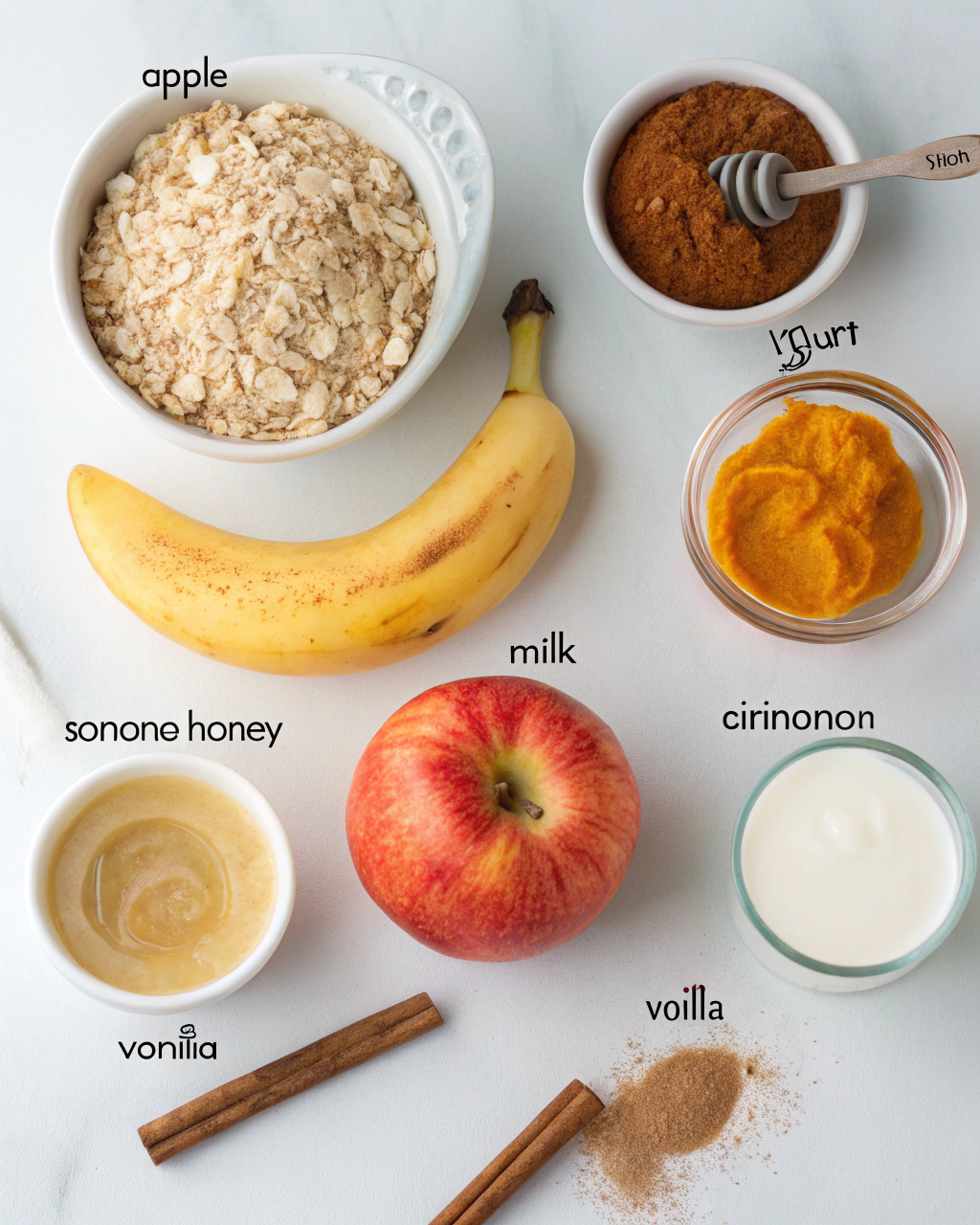 Pumpkin Apple Smoothie ngredients