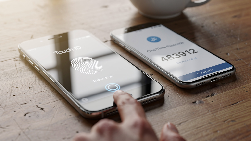 Multi-factor authentication using biometric fingerprint and security code