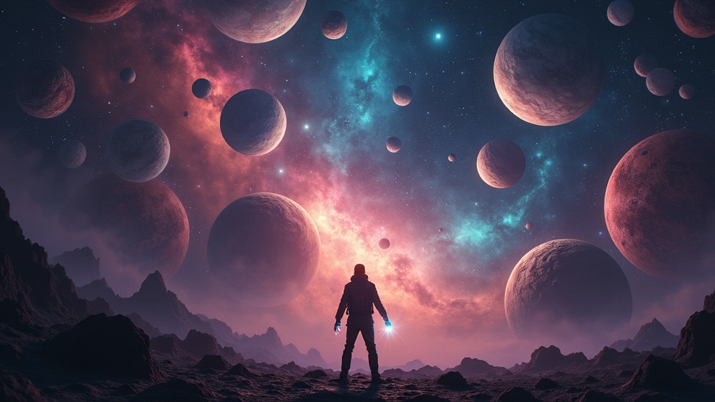 Gameplay de Oh My Galaxy con mecánicas de disparo