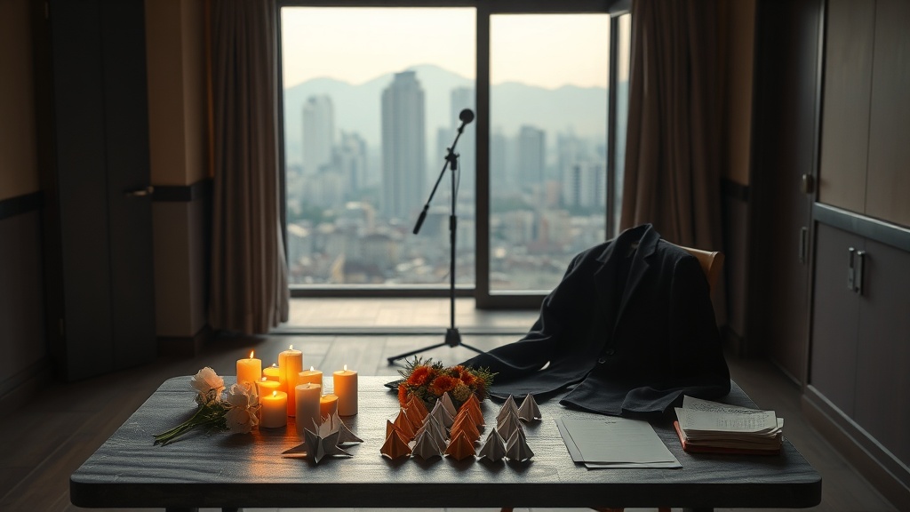 MAMA stage in mourning