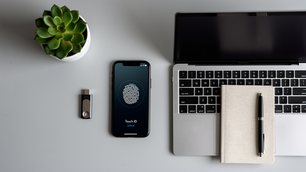 Essential cybersecurity tools including authentication devices and secure technology
