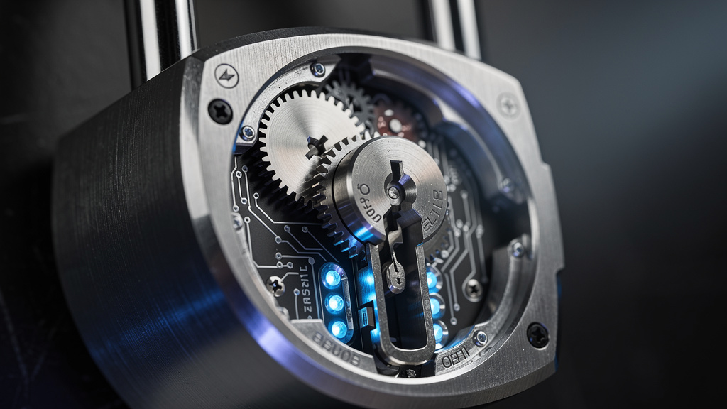 Advanced encryption lock protecting sensitive data