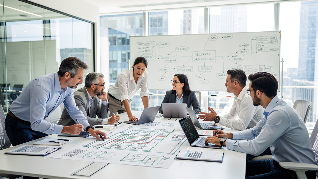 IT security team planning comprehensive audit process