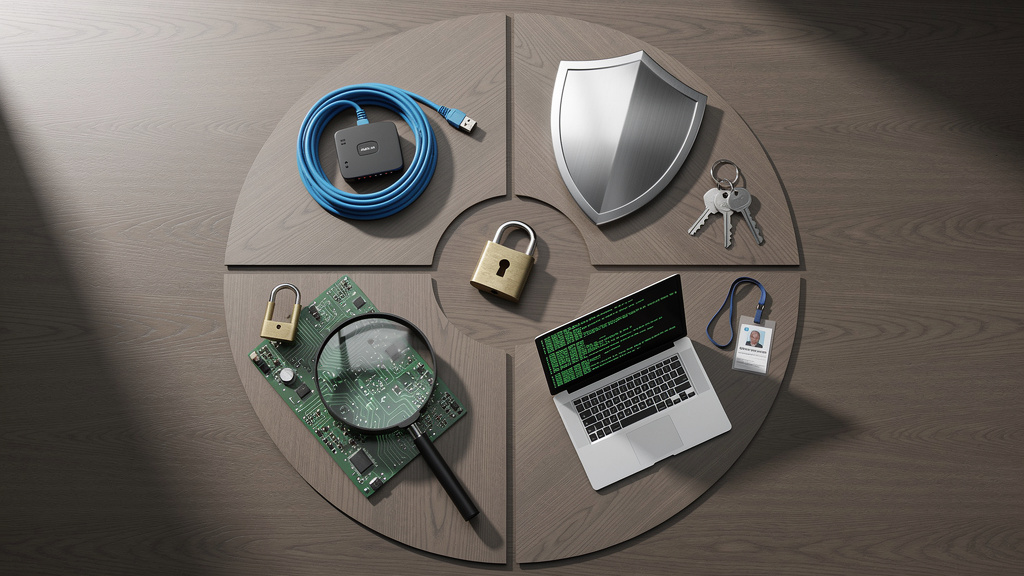 Visual representation of different security audit types