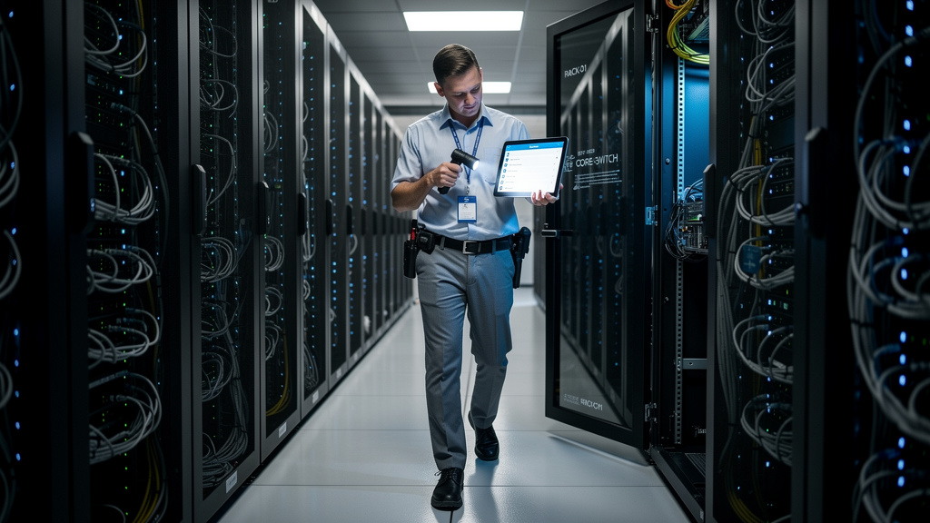 Security expert performing hands-on technical infrastructure audit