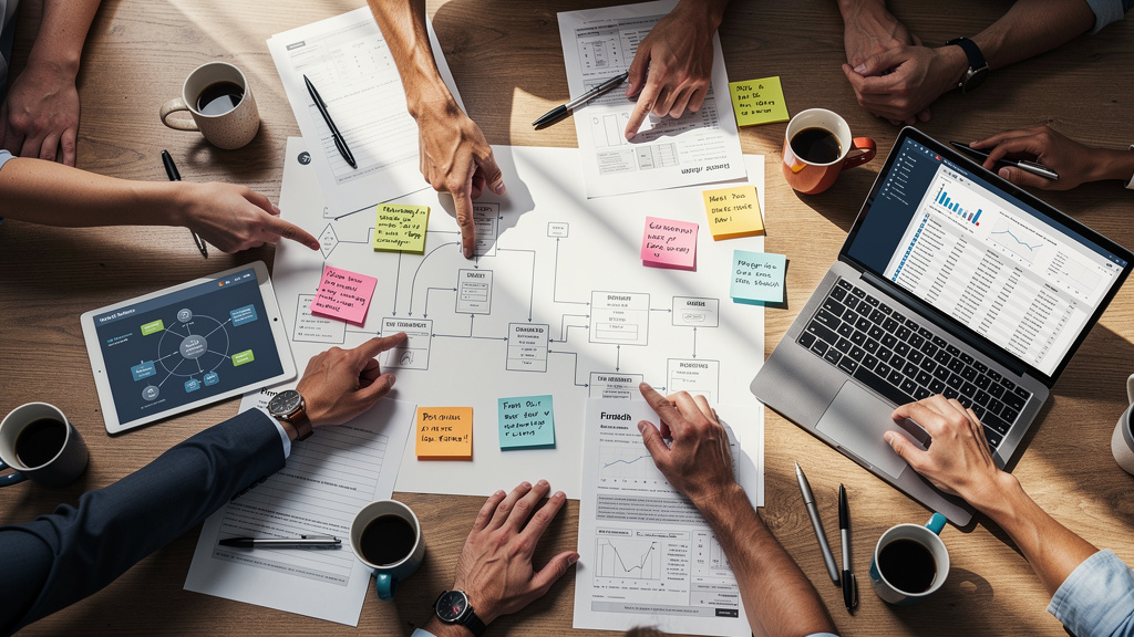 Security team collaborating on incident response strategy