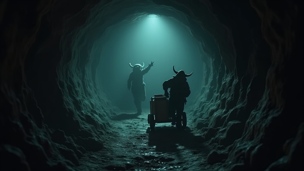 Un equipo de goblins en Deadly Delivery, terror cooperativo VR, intentando sobrevivir juntos