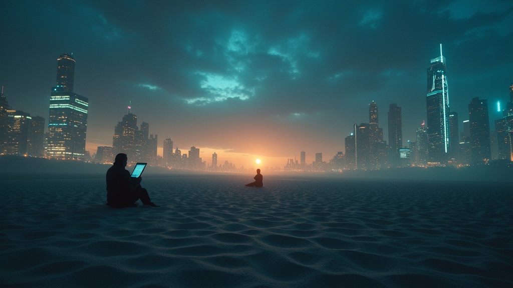 Comparativa de interfaces entre buscadores tradicionales como Google y chatbots de IA como ChatGPT