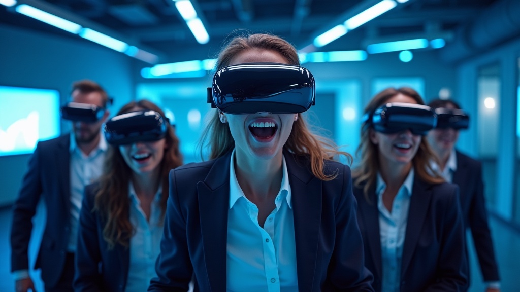 Reserva tu evento de equipo team building con realidad virtual en Barcelona