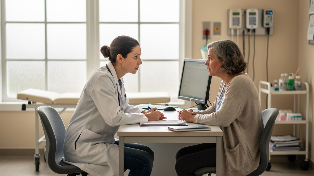 Doctor demonstrating effective patient communication and counseling skills