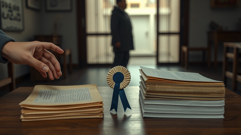 award portrait collage