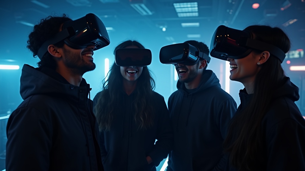 Equipo preparado para la misión PAYDAY 2 VR en Virtua Barcelona