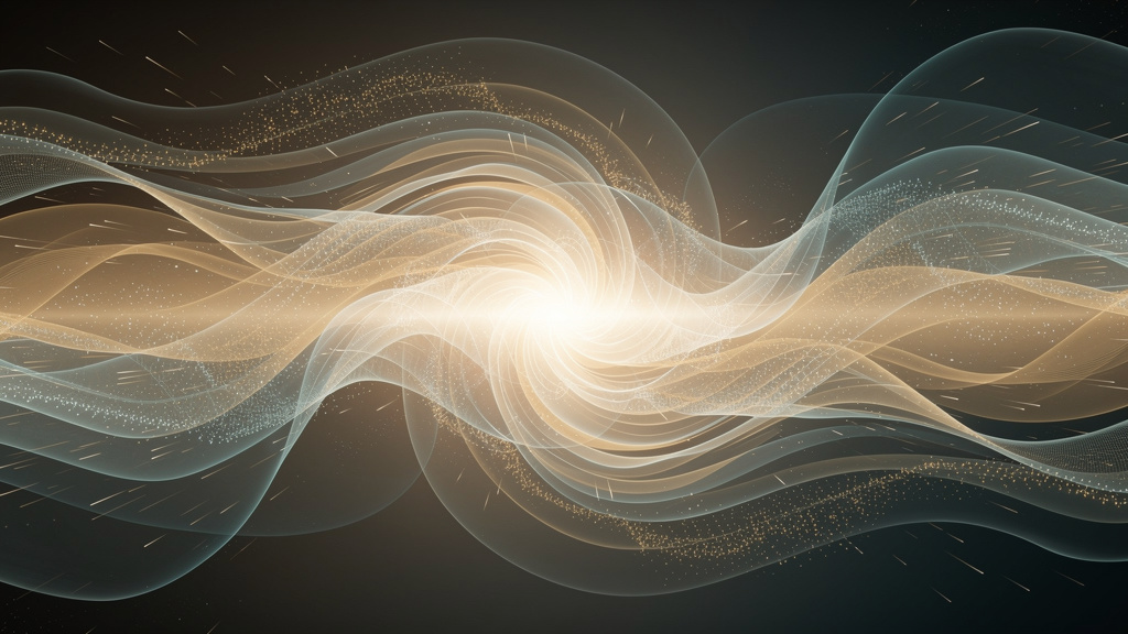 Abstract visualization of audience data and insights Abstract visualization of audience data and insights