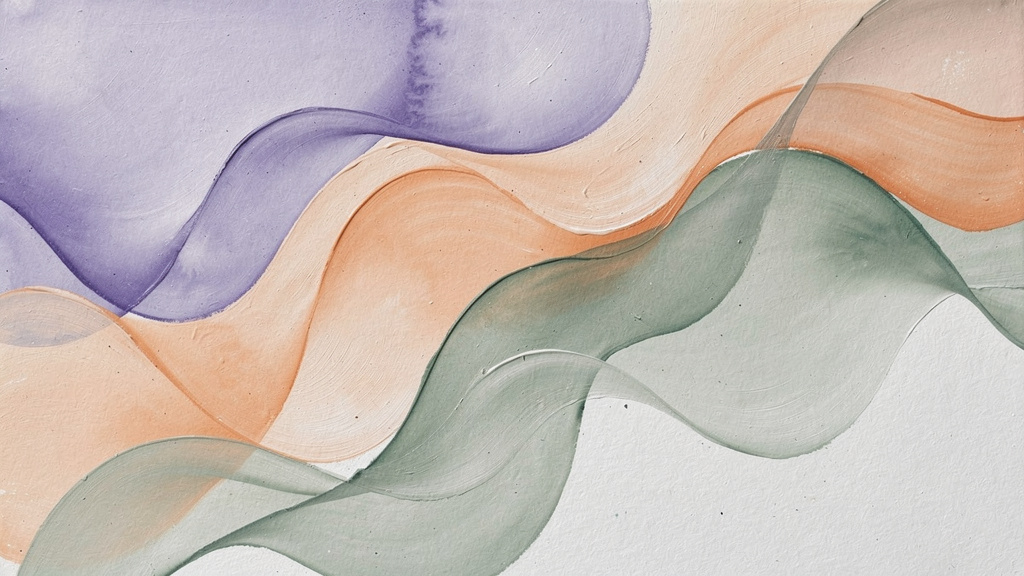 Abstract harmony representing authentic brand voice balance Abstract harmony representing authentic brand voice balance