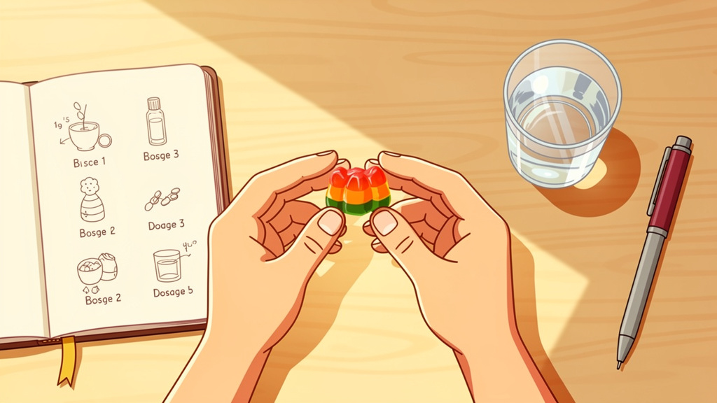Mindful delta 8 gummy consumption and dosing