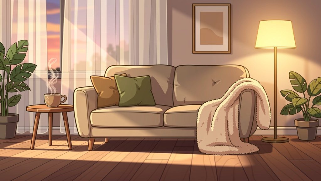 Cozy living room setting for relaxation