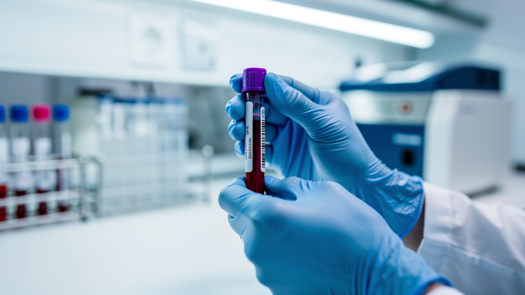 Blood sample for thyroid function testing