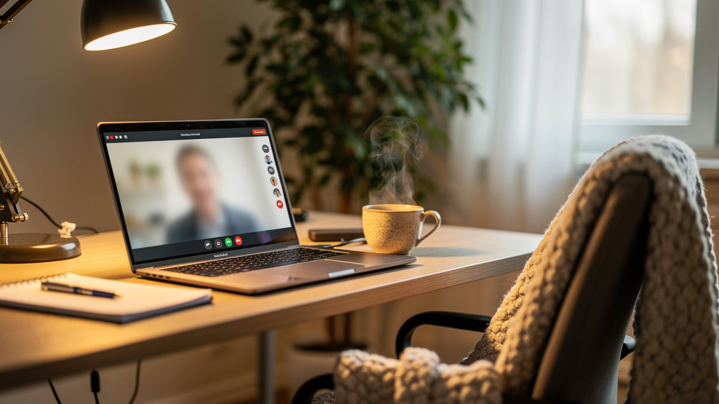 Home telehealth setup for accessible depression treatment